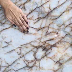 Icicle Crystal cm Quartzite closeup